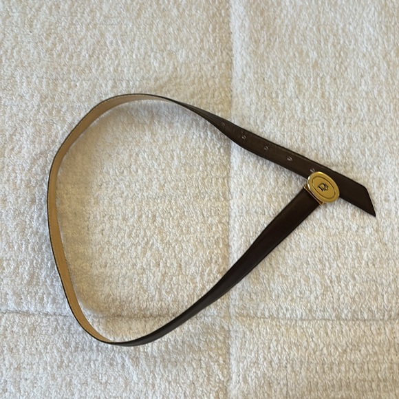 Vintage Christian Dior Belt - Genuine Aniline Cowhide - Picture 9 of 10